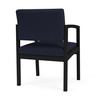 Lesro Navy/MidnightGuest Chair, 22.5W24.5L32H, FabricSeat, Lenox SteelSeries LS1101